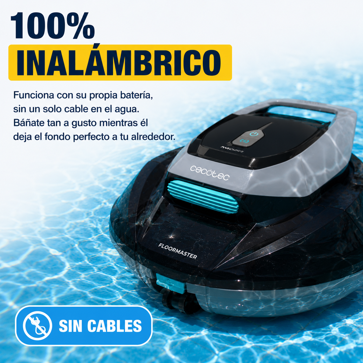 Báñate mientras ella trabaja