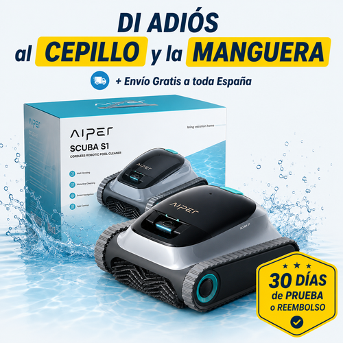 Robot Limpiapiscinas Aiper  – Tu Piscina Siempre Lista, Sin Mover Un Dedo