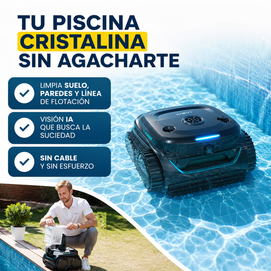 WYBOT – Tu piscina cristalina sin agacharte ni una vez