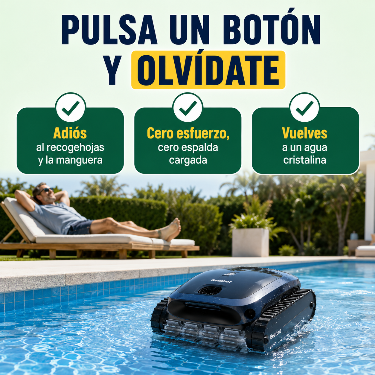 Recupera tus fines de semana (y tu piscina)